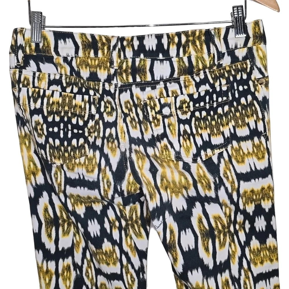 JUST CAVALLI-JACQUARD PRINT LEGGINGS - Picture 8 of 8